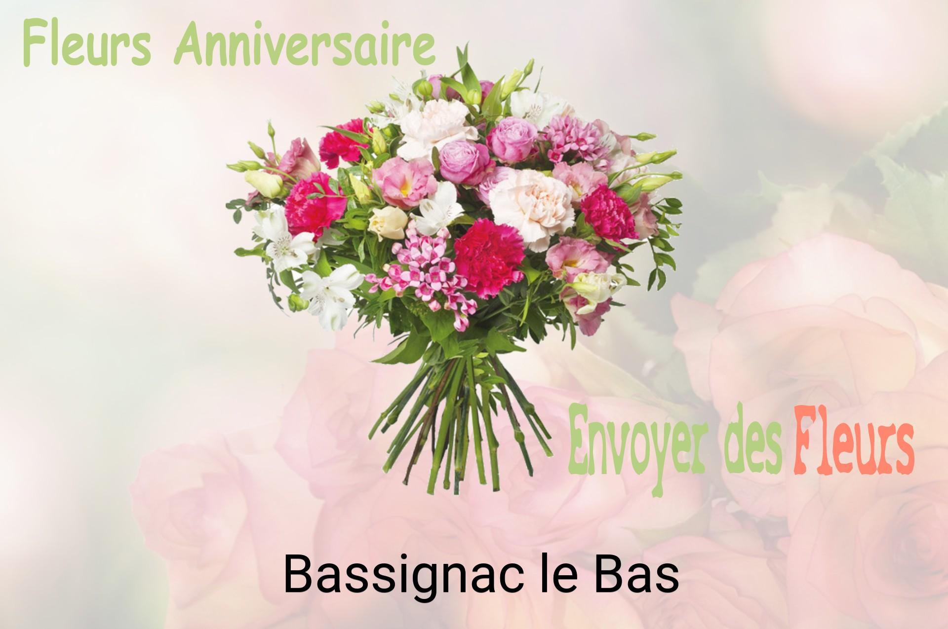 Bouquet de fleurs d’anniversaire livré à Bassignac-le-Bas