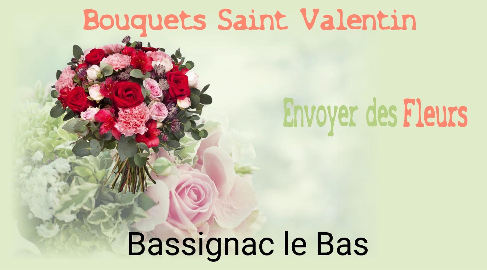 Roses de Saint-Valentin livrées à Bassignac-le-Bas